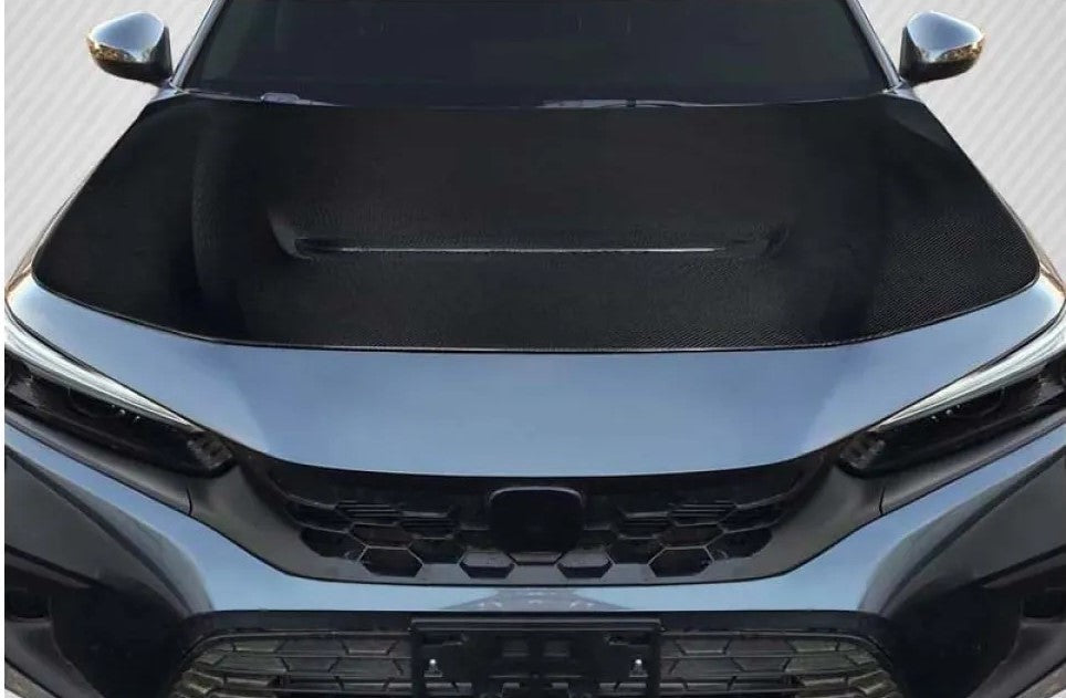 2011-2014 Dodge Charger Carbon Creations Demon Look Hood - 1 Piece