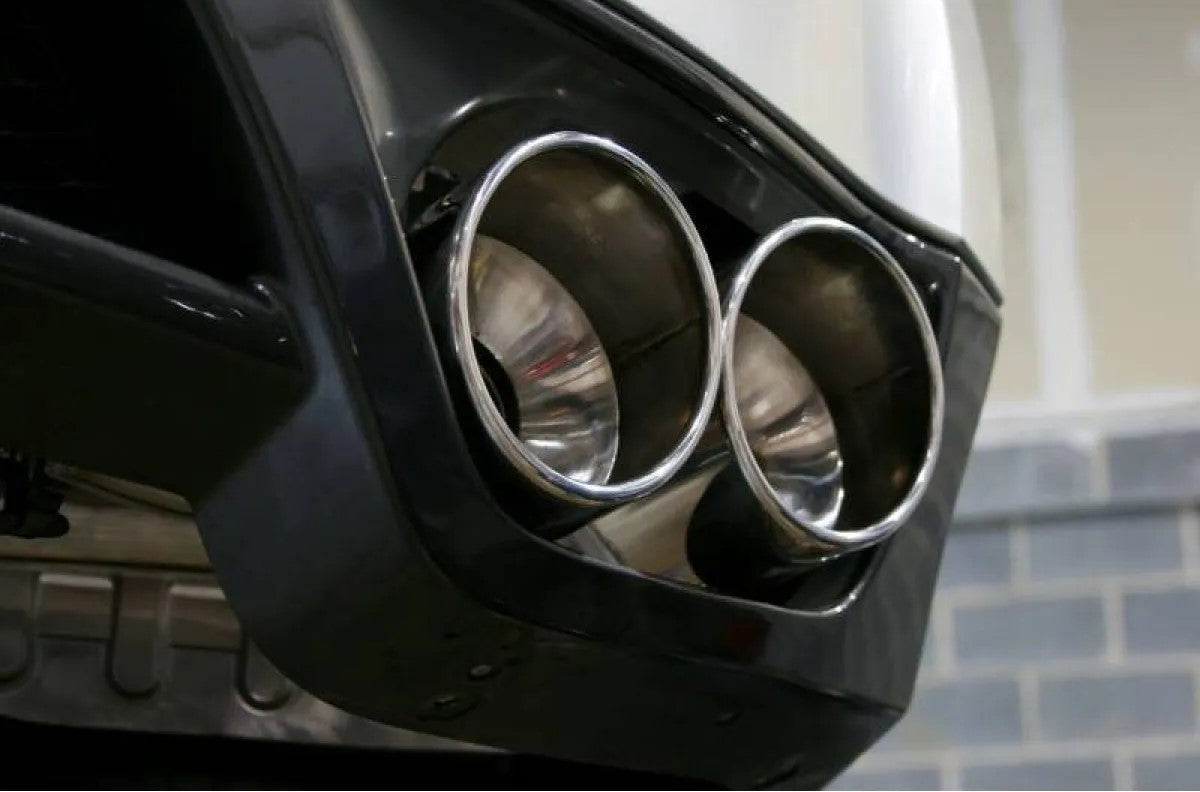 AAM Competition 90mm Premium Adjustable Exhaust w/ 5" Carbon Fiber Tips Nissan R35 GT-R 2009+