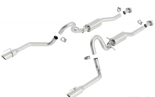 Borla S-Type Catback Exhaust System Ford Mustang 1999-2004 4.6L V8