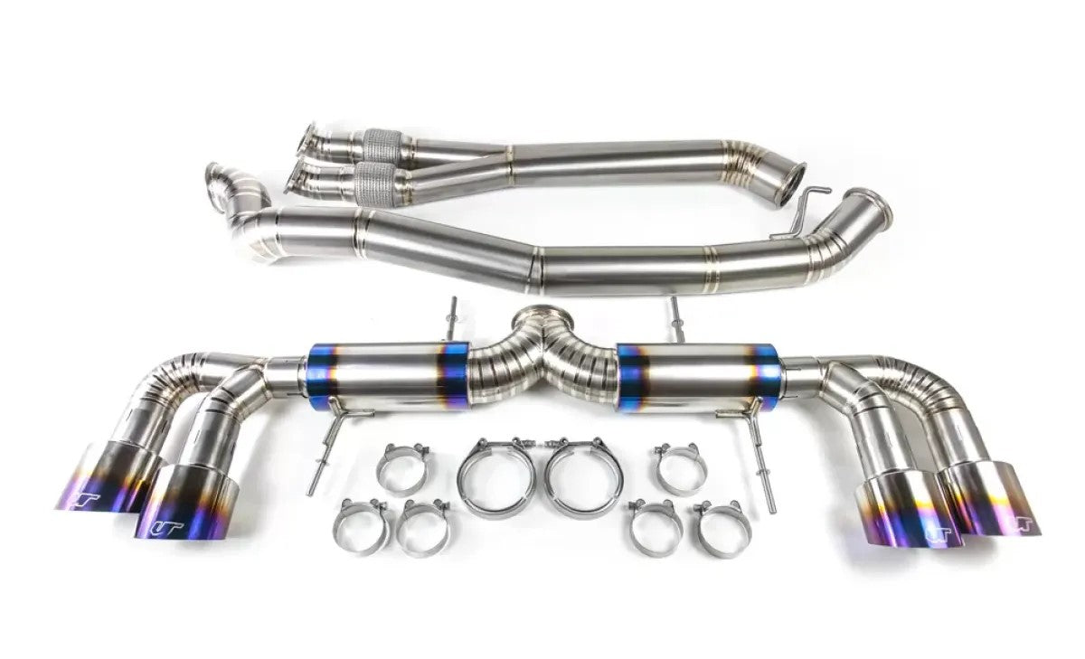VRP 102mm Titanium Exhaust System Nissan R35 GTR 2009-2021