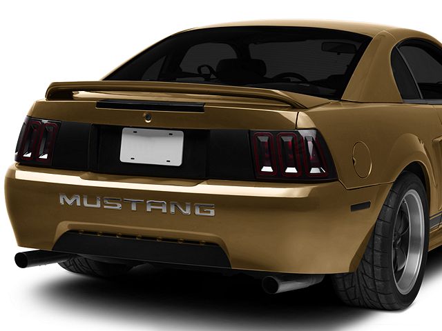 Raxiom Icon LED Tail Lights; Black Housing; Smoked Lens (99-04 Mustang, Excluding 99-01 Cobra)